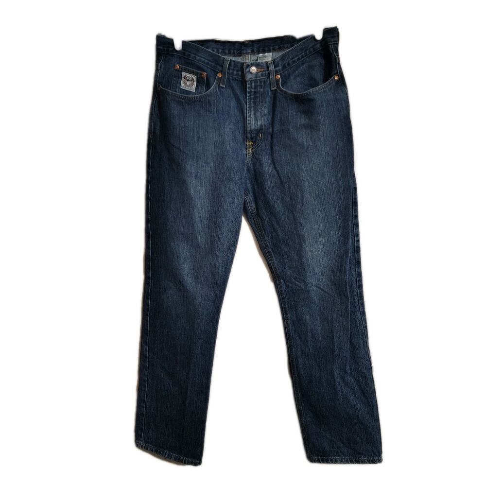 Cinch Jeans Mens 36x36 Cowboy Western Rodeo Miller Brands 155737 Blue Ranchwear